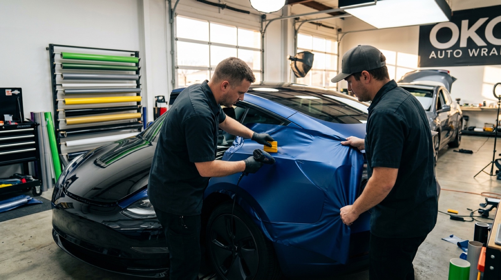 How Long Does It Take to Wrap a Car in Oklahoma City?